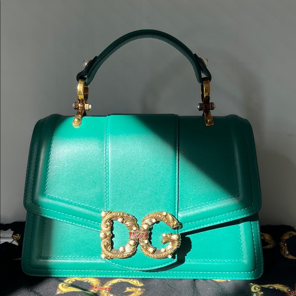 Dolce & Gabbana Emerald Devotion DG with Gold Accents